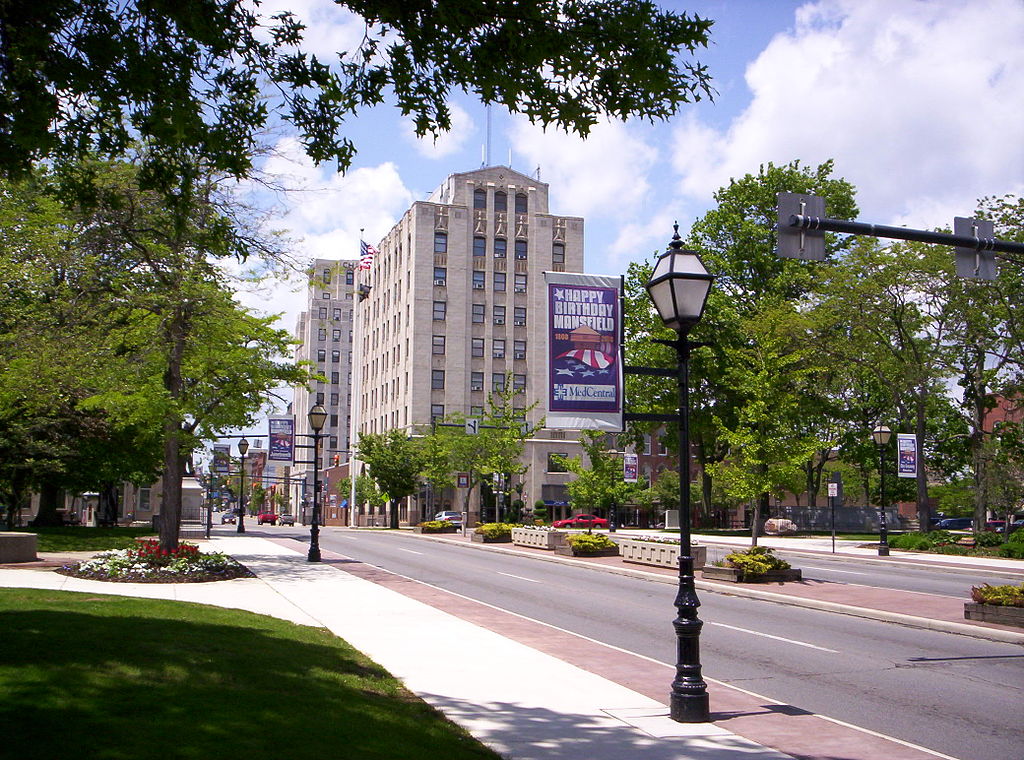 Downtown Mansfield, Ohio